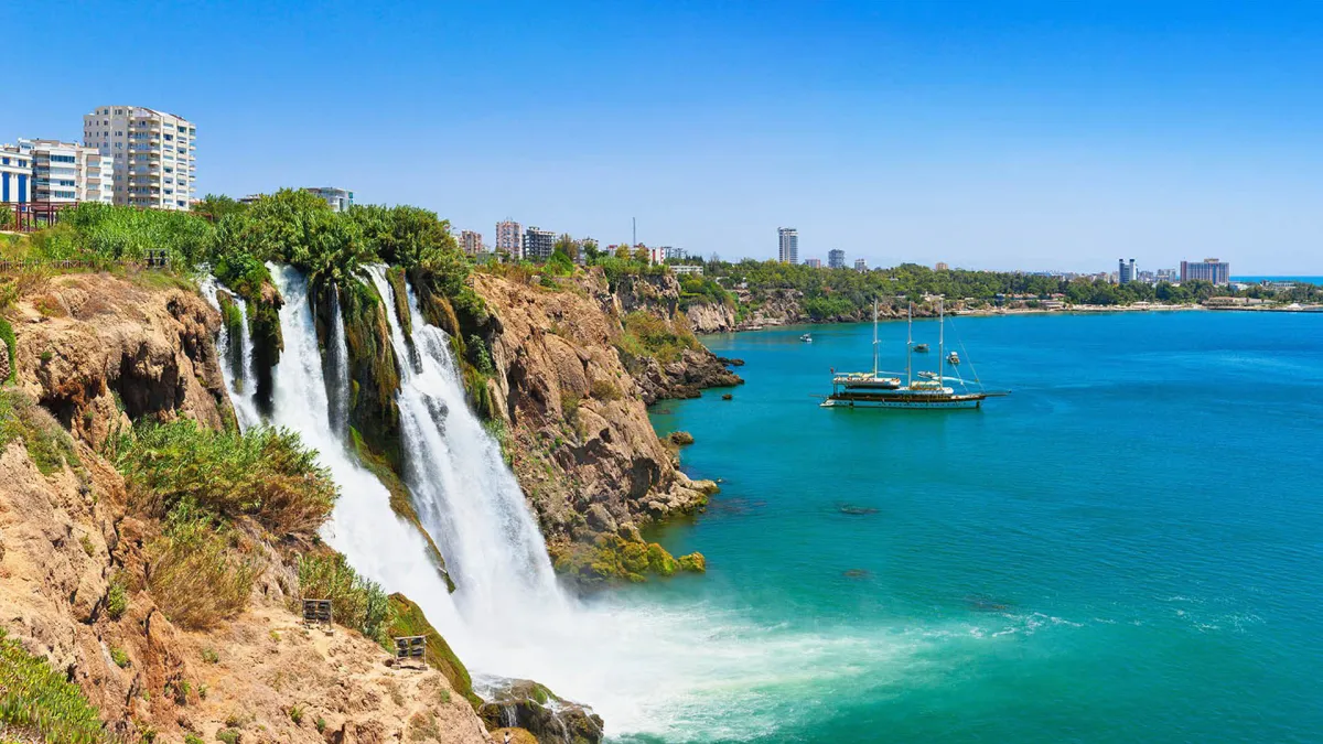 Duden Waterfalls: Nature's Spectacular Display