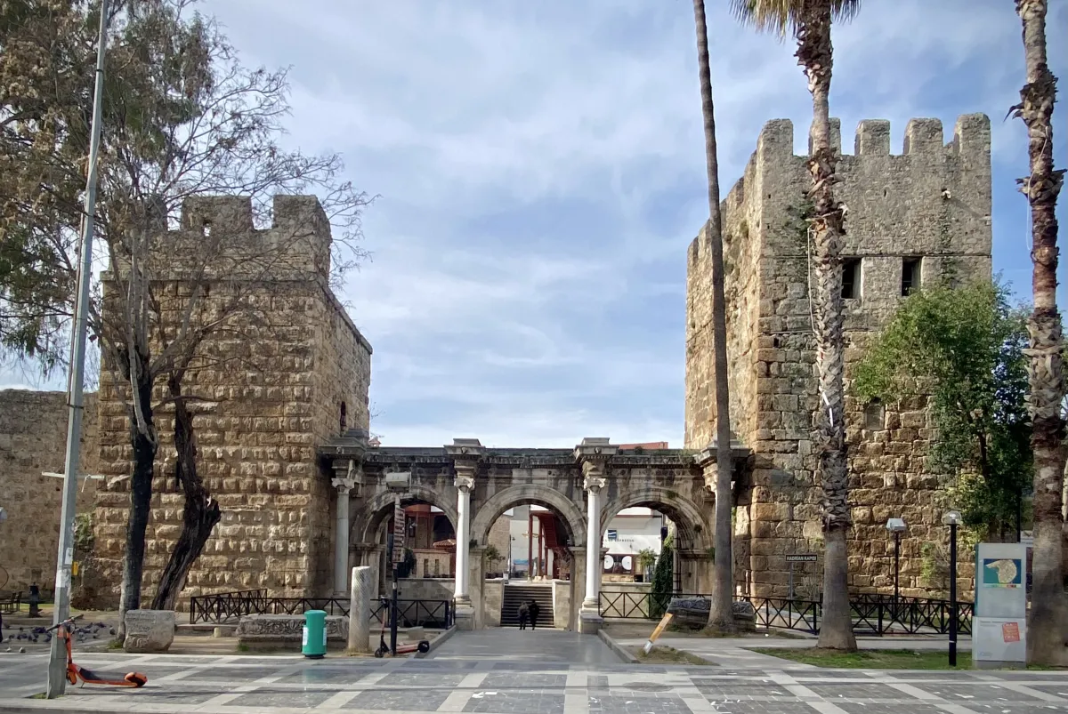 Hadrian's Gate: The Triumphal Arch